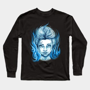 Reborn From Cold Flames Long Sleeve T-Shirt